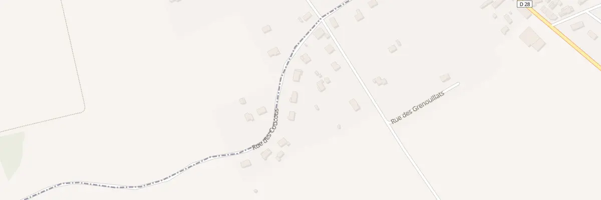 Plan du 21 Rue des Coucous à Saint-Caprais