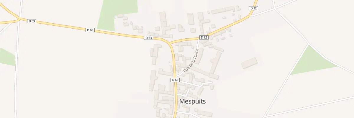 Plan du 5 Gr Grand Rue à Mespuits