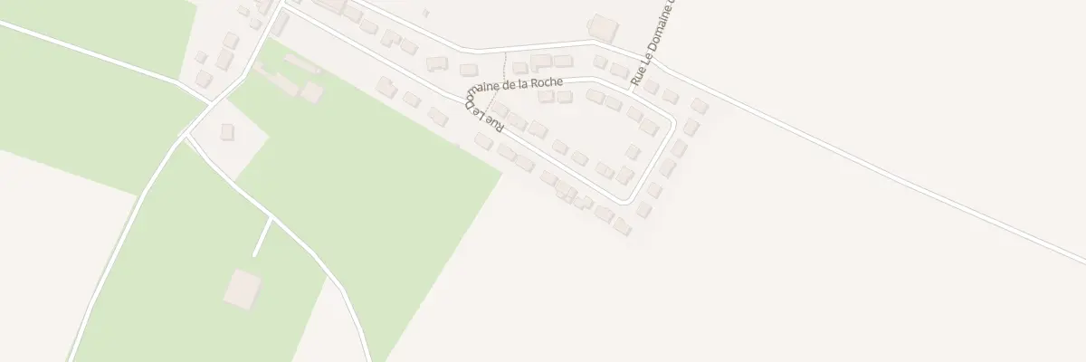 Plan du 25 Rue Le Domaine de la Roche à Oresmaux