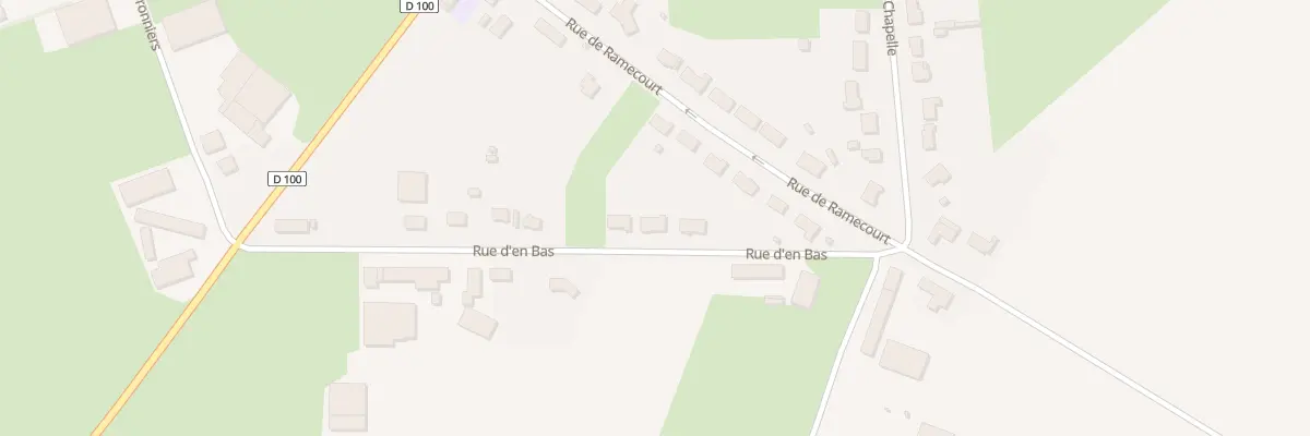 Plan du 17 Rue du Bas à Siracourt