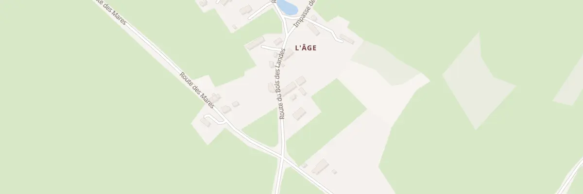 Plan du 2 Lage à Saint-Loup