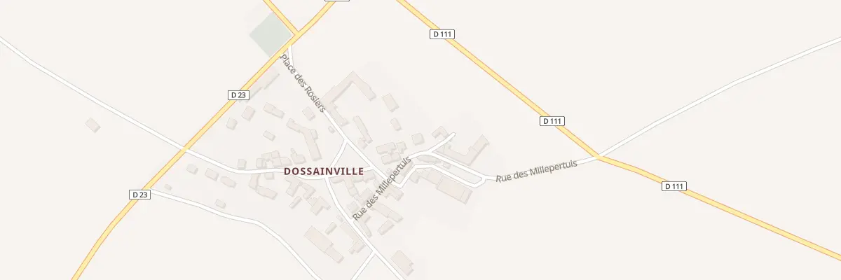 Plan du 12 Rue des Millepertuis à Césarville-Dossainville