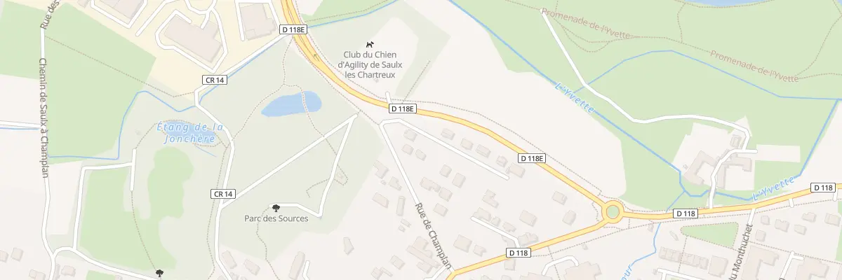 Plan du 12 Rte de Champlan à Saulx-les-Chartreux