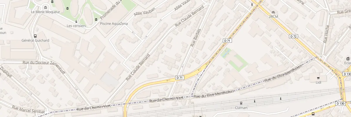Plan du 46 Rue Barbès à Issy-les-Moulineaux
