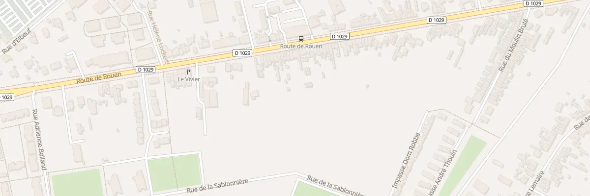 Plan du 521 Rue de Rouen à Amiens