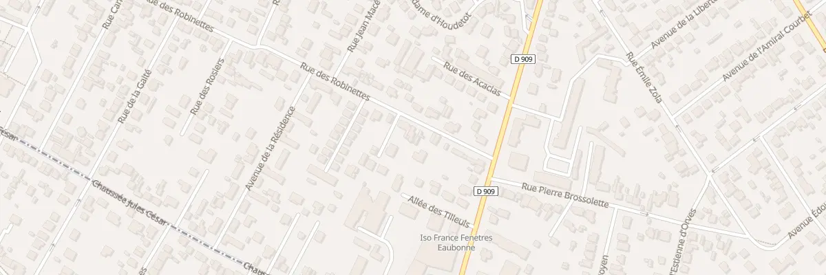 Plan du 84 Rue des Robinettes à Eaubonne