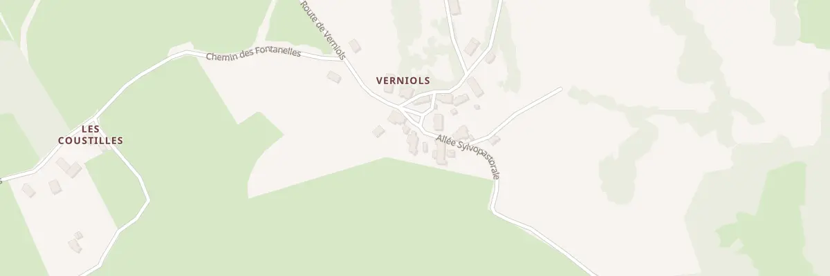 Plan du 6 Rte de Verniols à Lacapelle-Viescamp