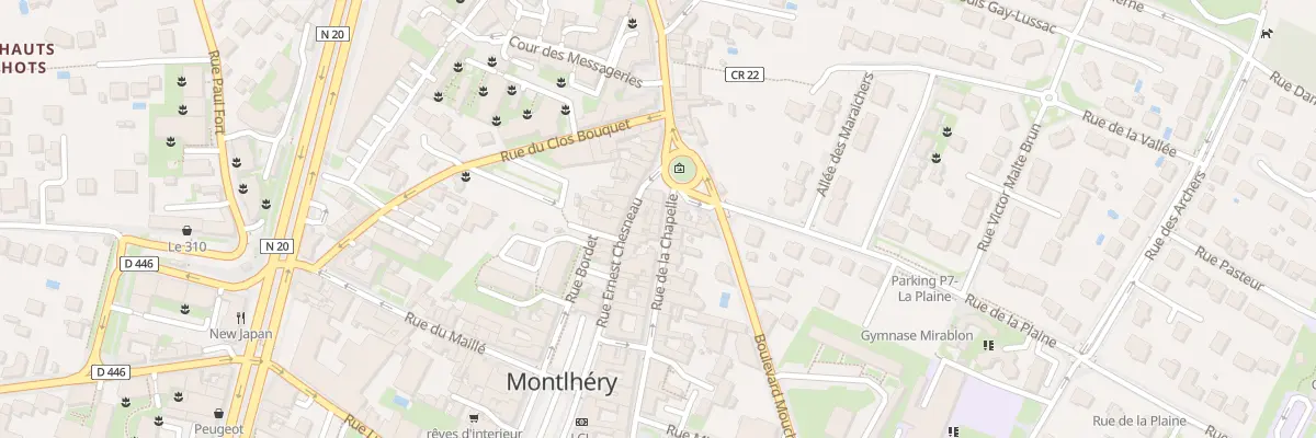 Plan du 33B Rue de la Chapelle à Montlhéry
