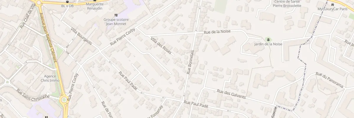 Plan du 40B Rue Bonnelais à Clamart