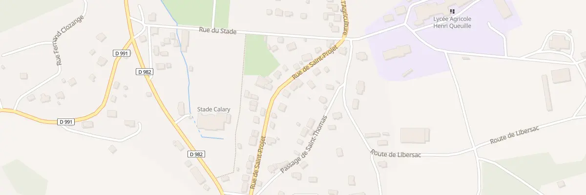 Plan du 5388 Rte de Mauriac à Neuvic