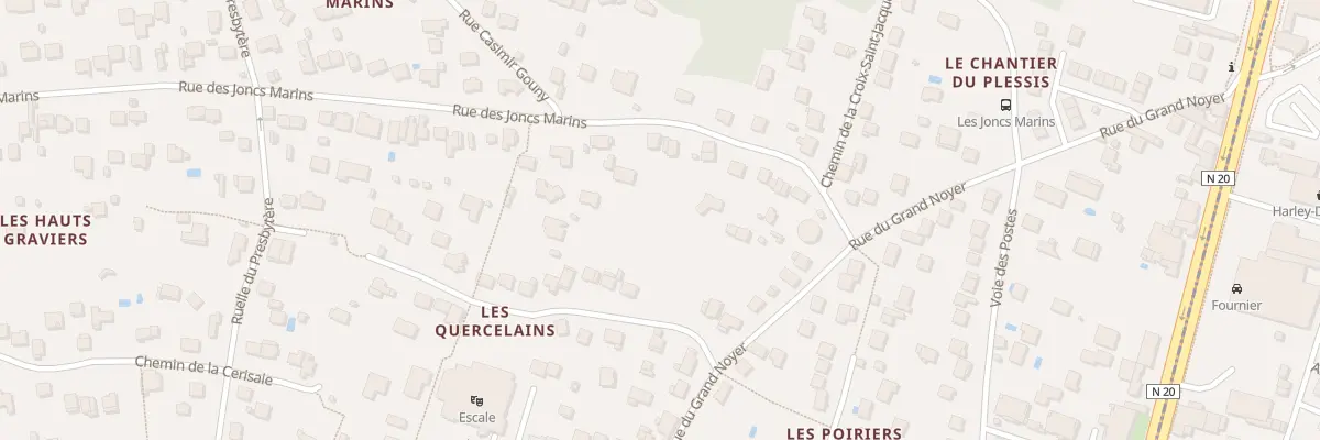 Plan du 20 Che des Clos à La Ville-du-Bois