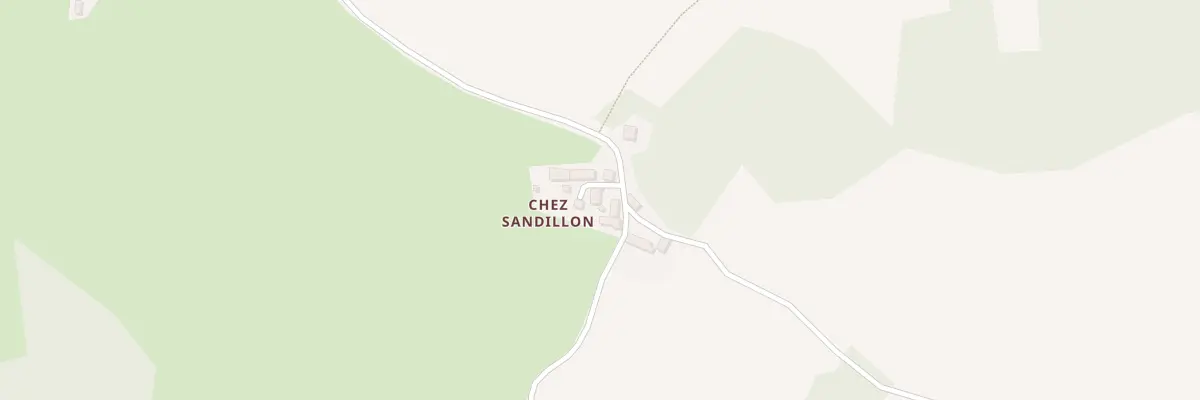 Plan du 3 Chez Sandillon à Saint-Alpinien