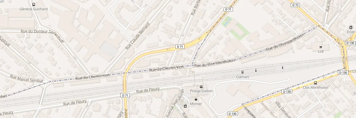 Plan du 43 Rue Barbès à Issy-les-Moulineaux