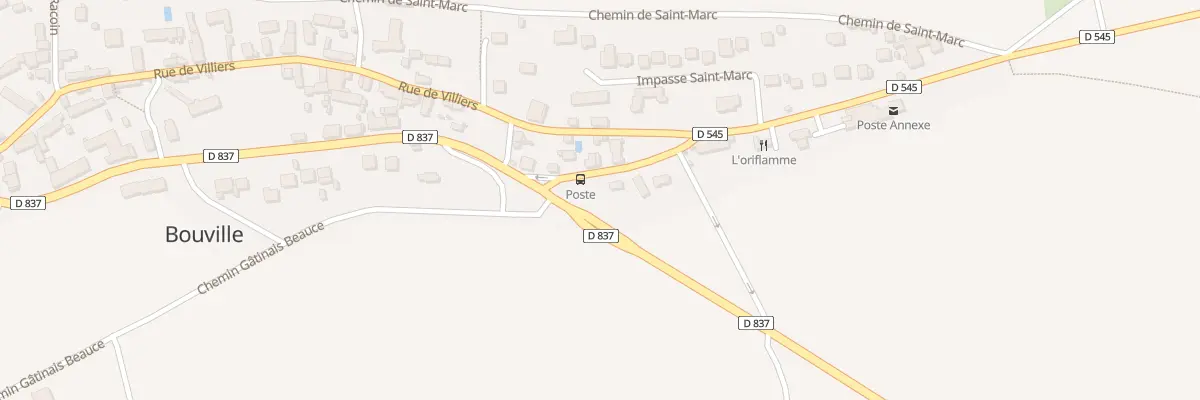 Plan du 2 Rue de la Mairie à Bouville