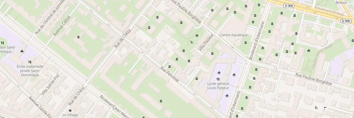 Plan du 86 Rue Perronet à Neuilly-sur-Seine