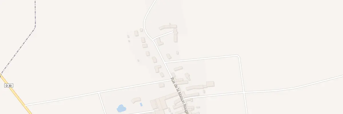 Plan du 20 Rue de Maison Rouge à Bouilly-en-Gâtinais