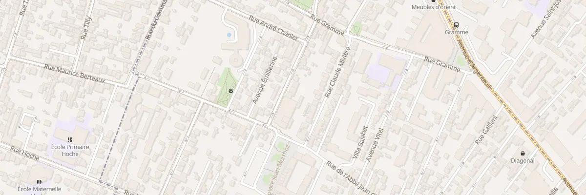 Plan du 10 Rue Auguste Benamou à Bois-Colombes
