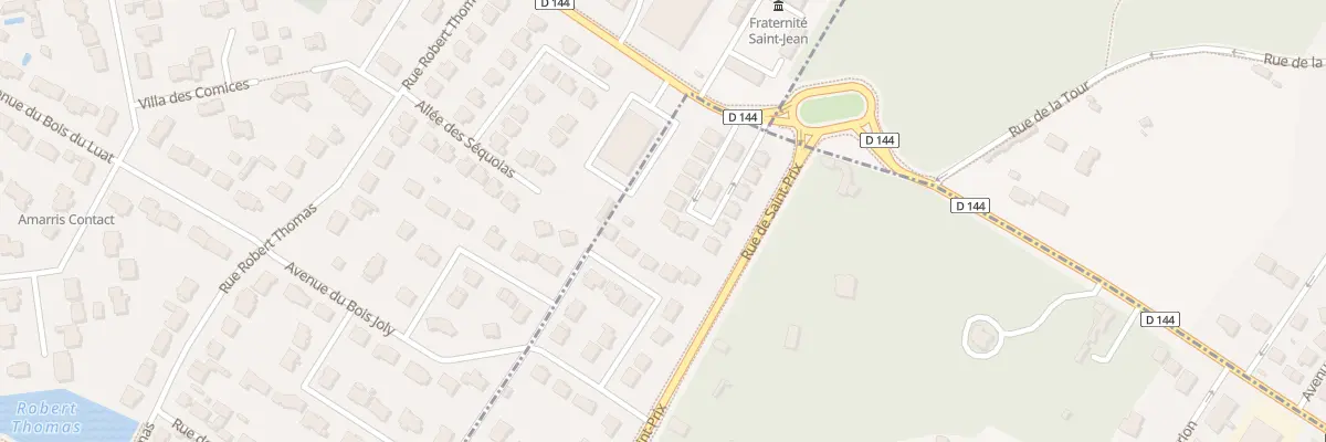 Plan du 12 Rue de la Plaine à Eaubonne