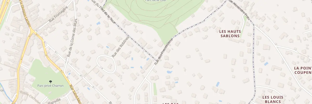 Plan du 25 Rue du Pied de la Tour à Montlhéry