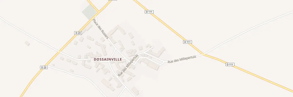 Plan du 1 Imp des Lilas à Césarville-Dossainville