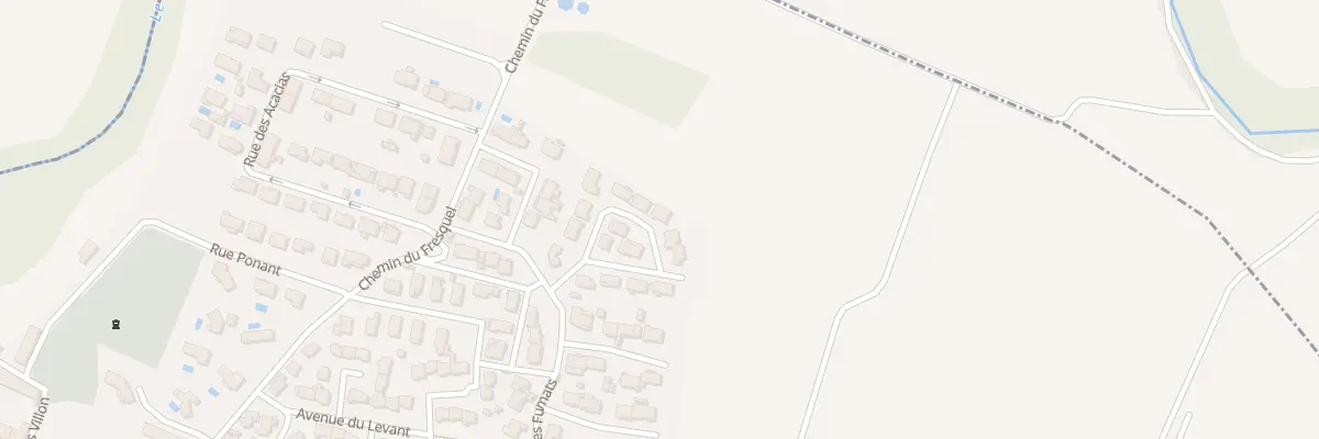 Plan du 13 Rue de Longchamp à Pezens