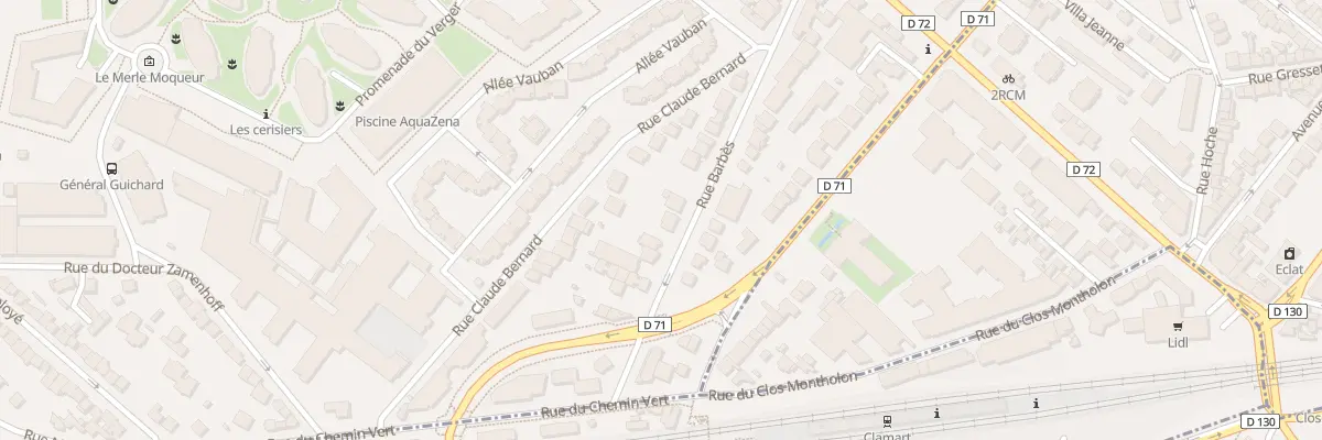 Plan du 42 Rue Barbès à Issy-les-Moulineaux