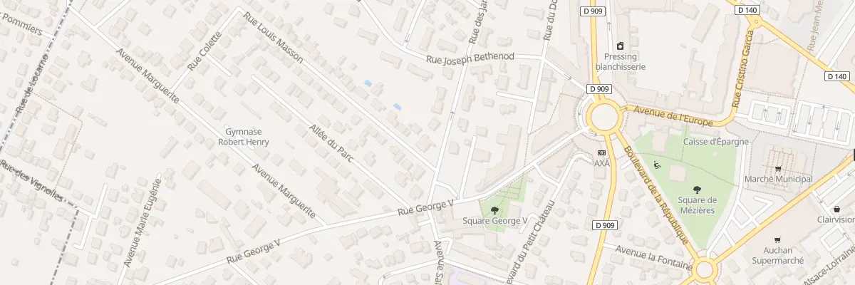 Plan du 2 Rue Louis Masson à Eaubonne