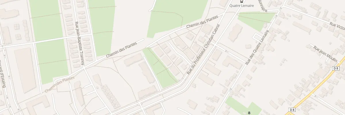Plan du 76 Rue du Prof Christian Cabrol à Amiens