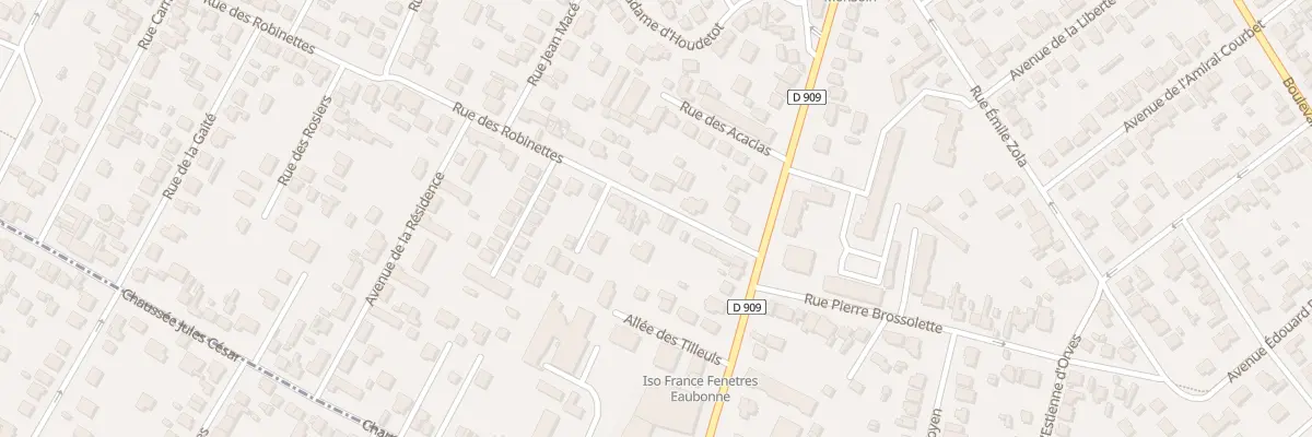 Plan du 86 Rue des Robinettes à Eaubonne