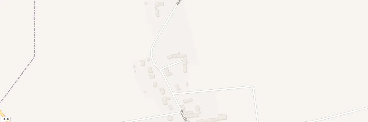Plan du 26 Rue de Maison Rouge à Bouilly-en-Gâtinais