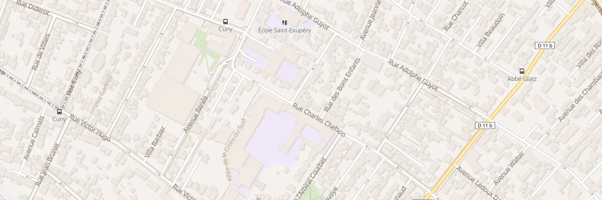 Plan du 80 Rue Charles Chefson à Bois-Colombes