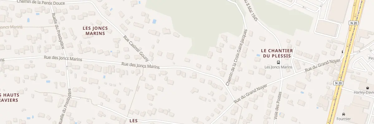 Plan du 8Q Rue des Joncs Marins à La Ville-du-Bois