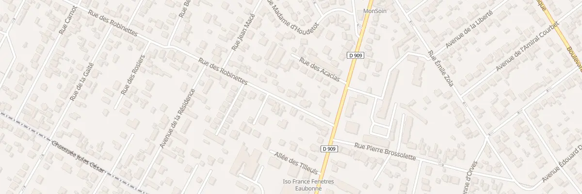 Plan du 79 Rue des Robinettes à Eaubonne