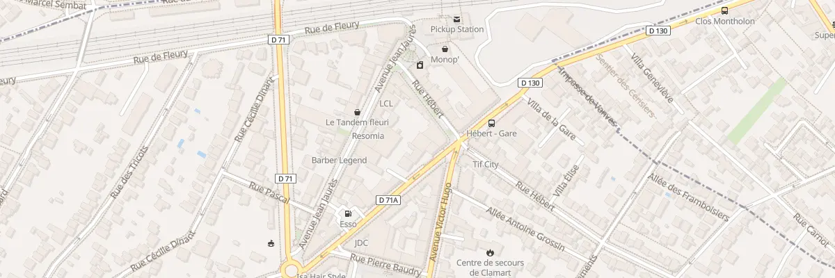 Plan du 19 Rue de Vanves à Clamart