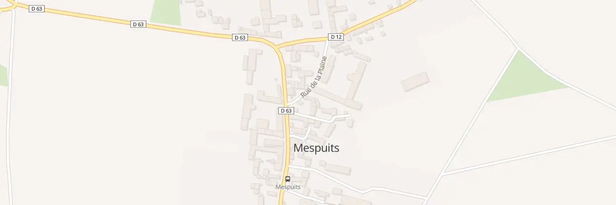 Plan du 4 Rue de la Plaine à Mespuits