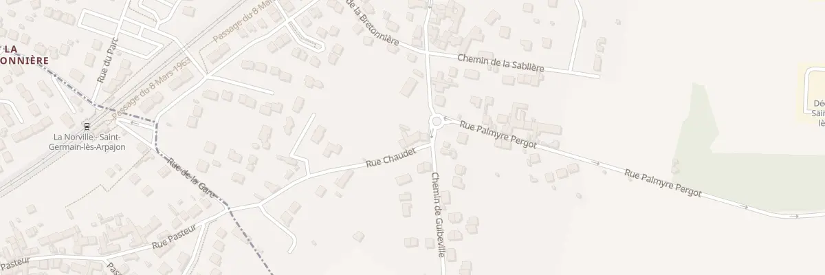 Plan du 30 Rue Chaudet à Saint-Germain-lès-Arpajon