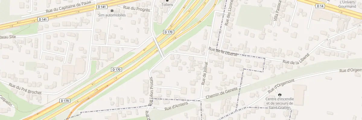 Plan du 10 Rue Robert Vermassen à Sannois