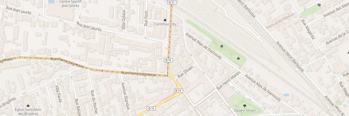 Plan du 2B Rue des Bourguignons à Asnières-sur-Seine