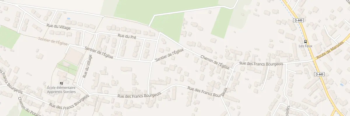 Plan du 9B Che de l’Église à Cheptainville