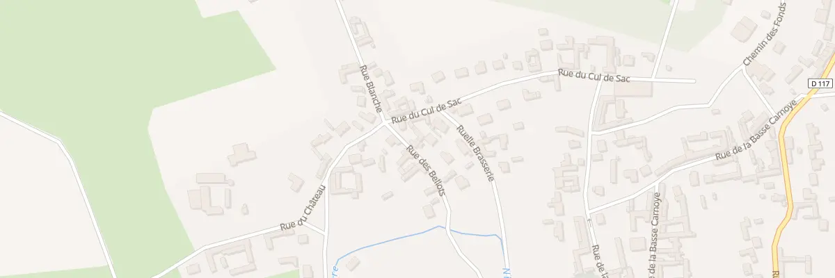 Plan du 1 Rue des Bellots à Naours