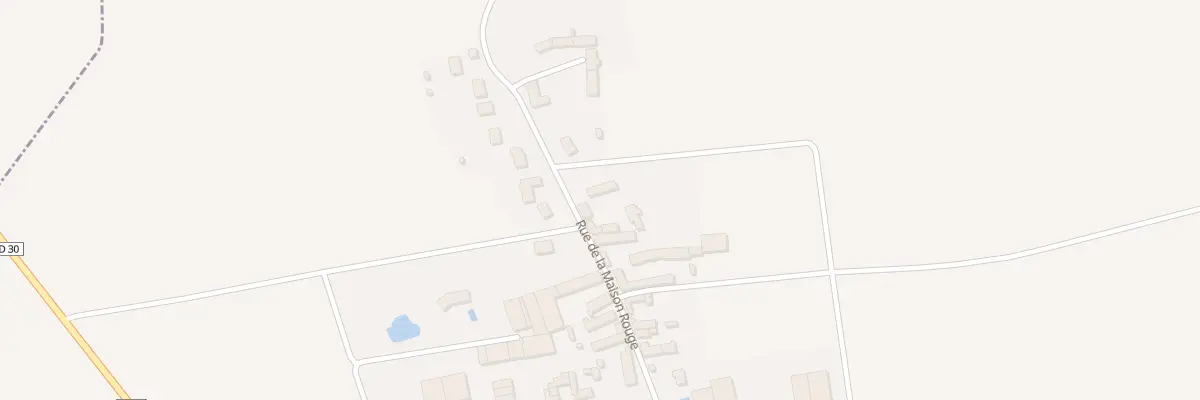 Plan du 16 Rue de Maison Rouge à Bouilly-en-Gâtinais