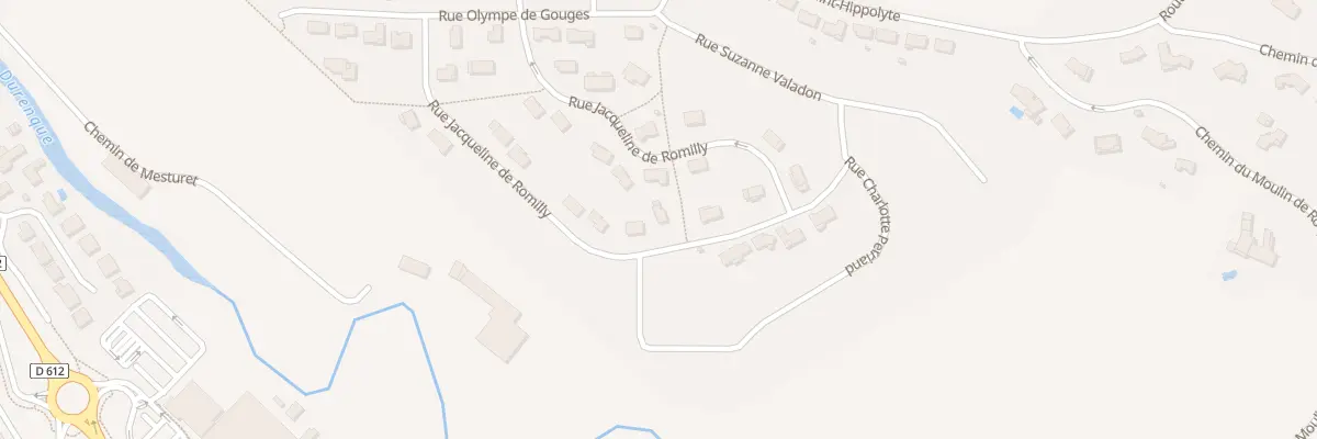 Plan du 23 Rue Jacqueline de Romilly à Castres