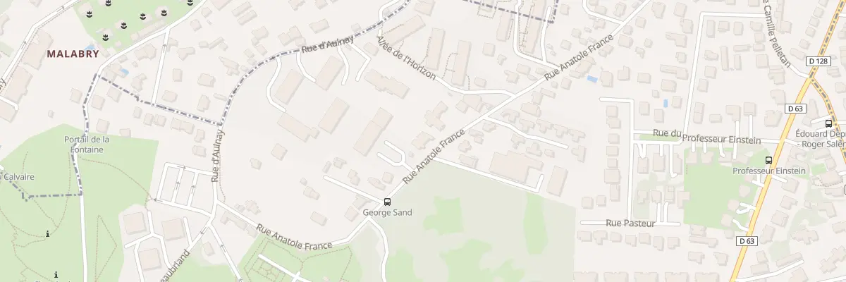 Plan du 106 Rue Anatole France à Châtenay-Malabry