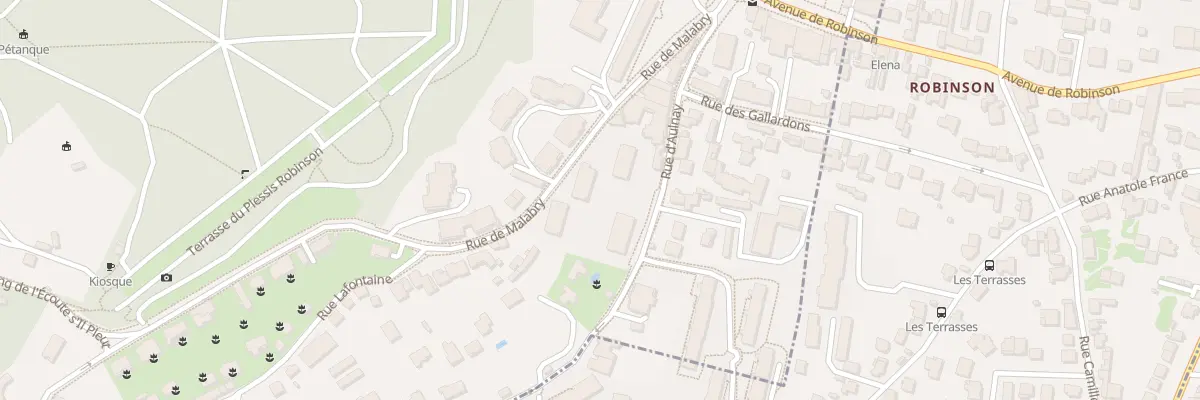 Plan du 106 Rue de Malabry au Plessis-Robinson