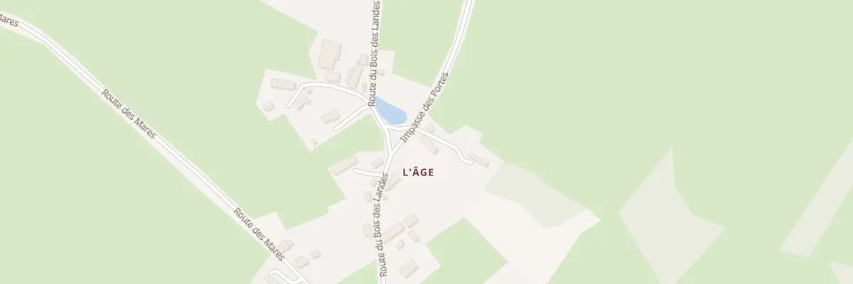 Plan du 4 Lage à Saint-Loup