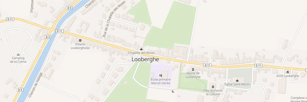 Plan du 275 Rte de Cassel à Looberghe