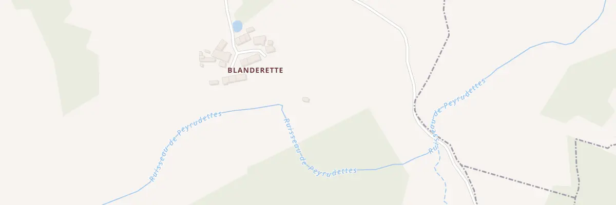 Plan du 7 Blanderette à Bosroger