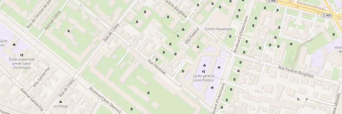 Plan du 84 Rue Perronet à Neuilly-sur-Seine