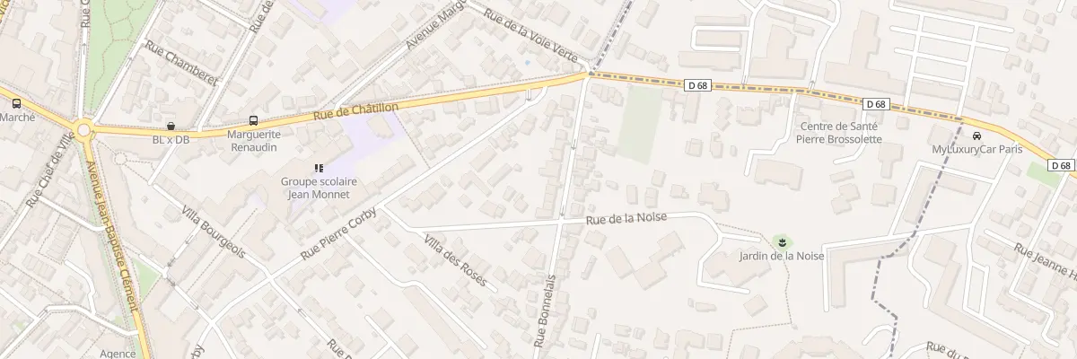 Plan du 18 Rue Bonnelais à Clamart