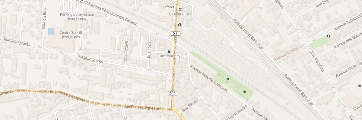 Plan du 18 Rue des Bourguignons à Asnières-sur-Seine